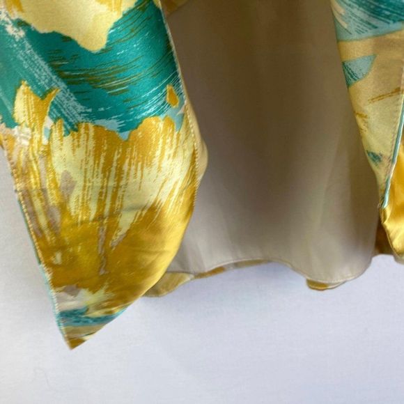 BCBGMAXAZRIA Pattern Silk Dress - Picture 5 of 9